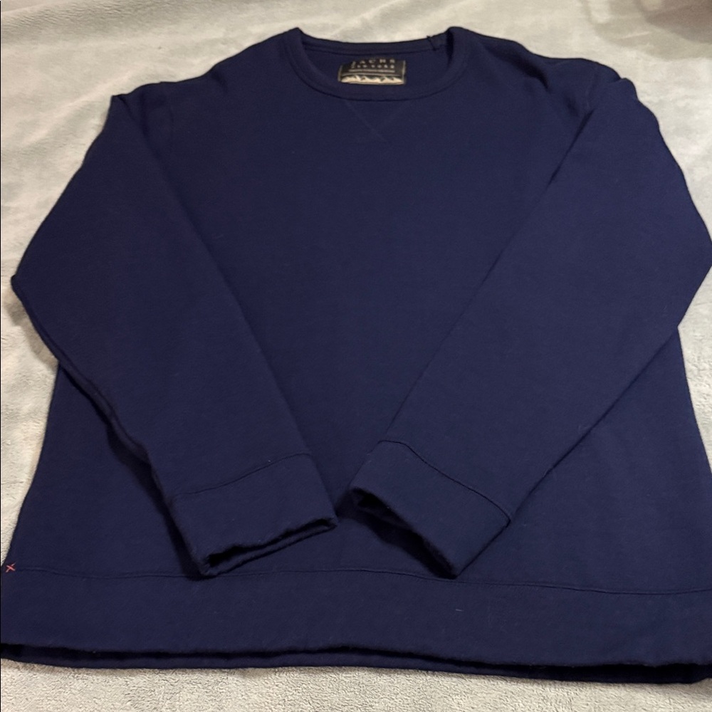 Jachs Navy Crewneck Sweater: EXCELLENT CONDITION